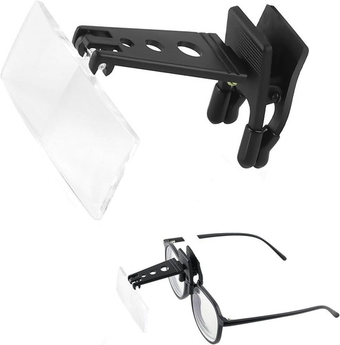Aufstecklupe für brille - aufstecklupe, brille,1,5x