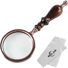 Elegante Handlupe 10-fach mit