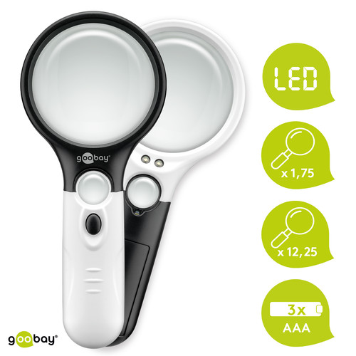 Led lupe leselupe mit licht - led,