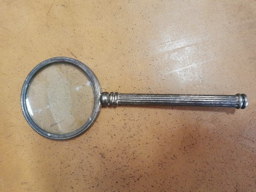 Vintage lupe versilbert - vintage,