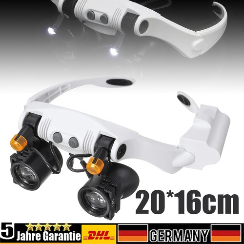 Profi led stirnlupe kopflupe - profi,