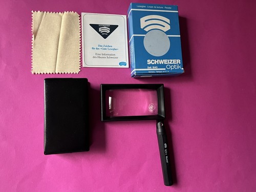 Leseglas schweizer optik lupe - optik,