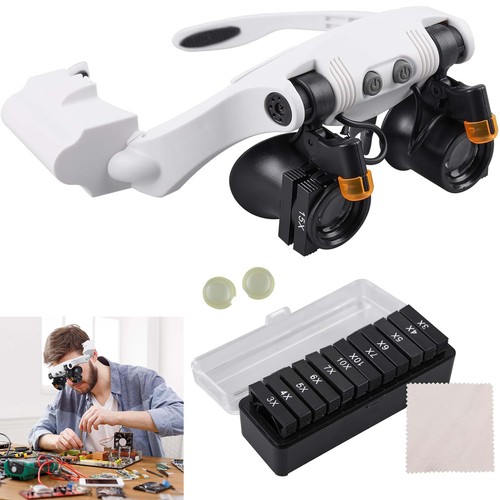 Lupenbrille mit led - 2,
