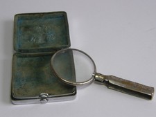 Antike Einschlaglupe mit